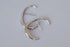 DYLAN Silver C Shape Stud Earrings